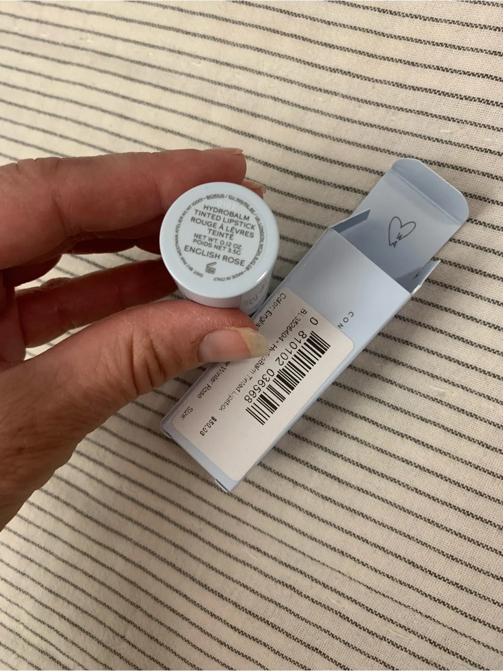 NWT Westman Atelier Hydrobalm Tinted Lipstick